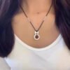 Peace Buckle Bowknot