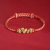 999 Sterling Silver Red Rope(Wrist Circumference: 13-20cm)