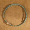 925 Sterling Silver Light Green Rope