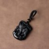 Black Obsidian Key Chain