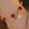 Red Agate(ConfidenceCalm)(Wrist Circumference 15-17cm)