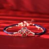 Blue Four Leaf Clover(Bracelet Size 14+4cm)