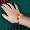 999 Sterling Silver Golden PiXiu