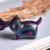 Black Purple Cat 4.7*2.2*3.5cm