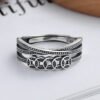 925 Sterling Silver(Adjustable)