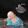 Blue Laughing Buddha 10.5*6*6.5cm