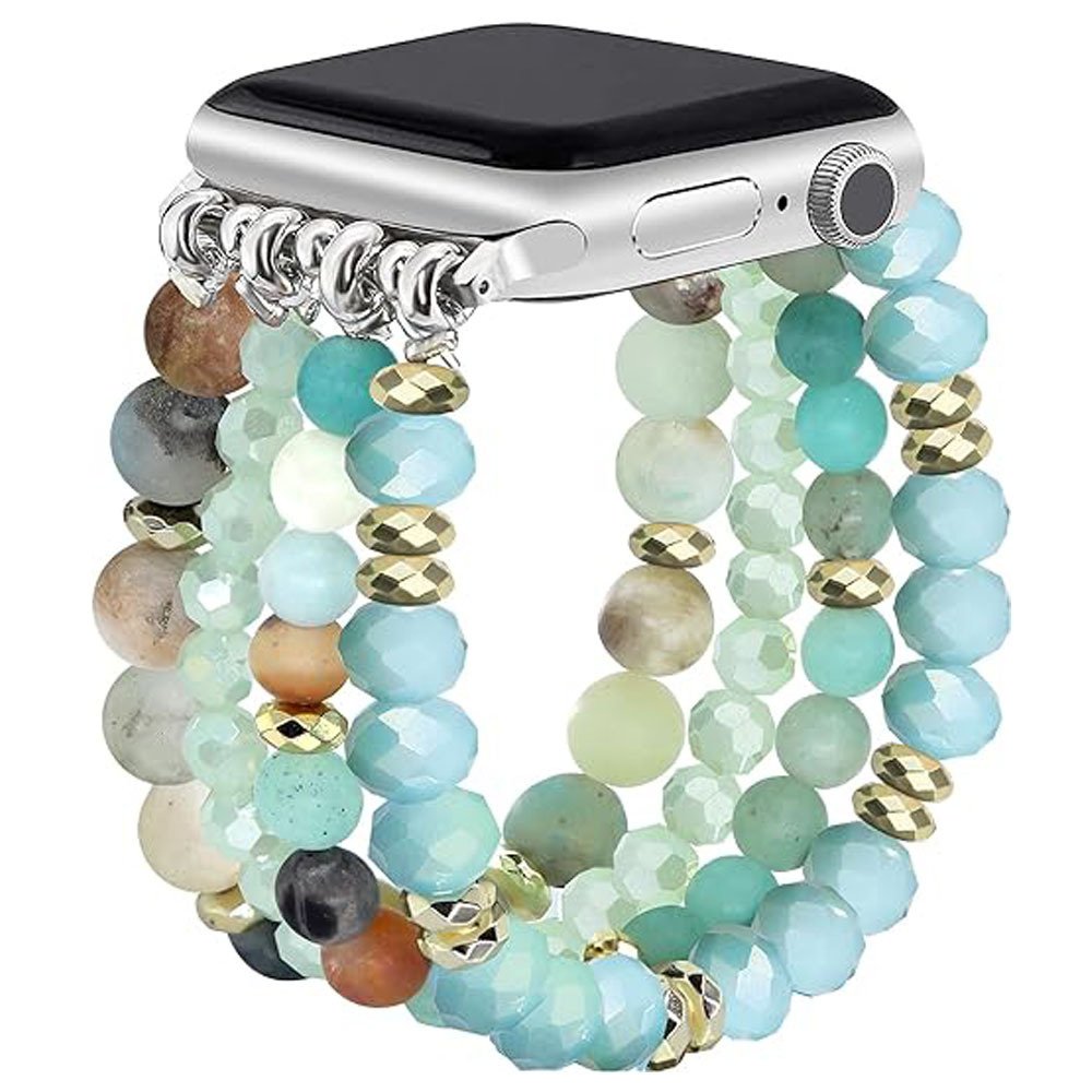 Healing Agate Gemstone Apple Watch Band (1)